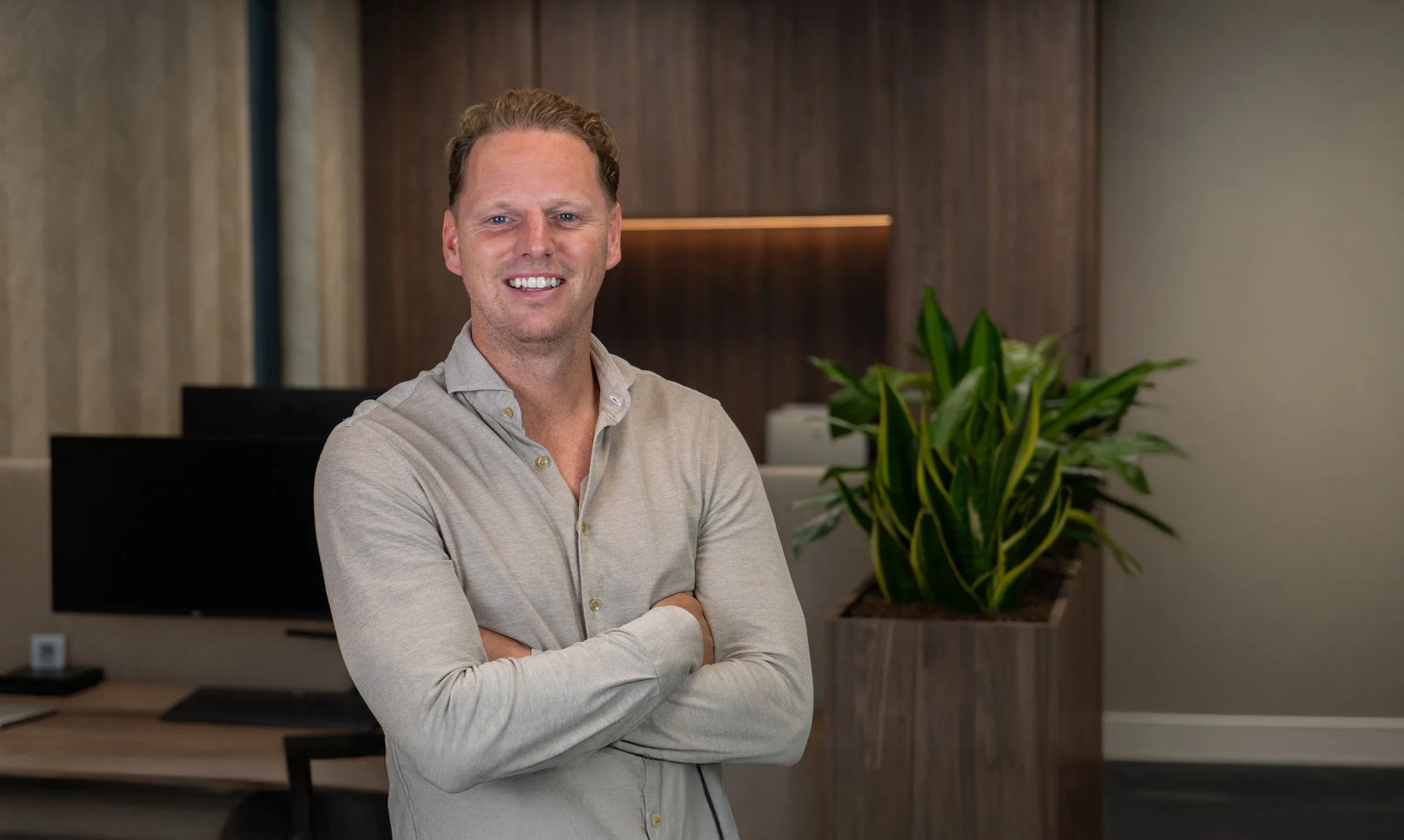 Tim van De Groeispecialisten op kantoor
